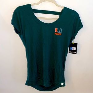 NWT UMiami Open Back Top
